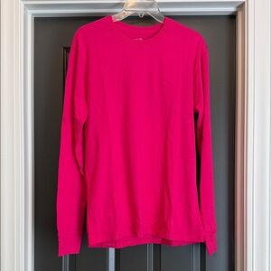 Fruit of a Loom HOT pink shirt